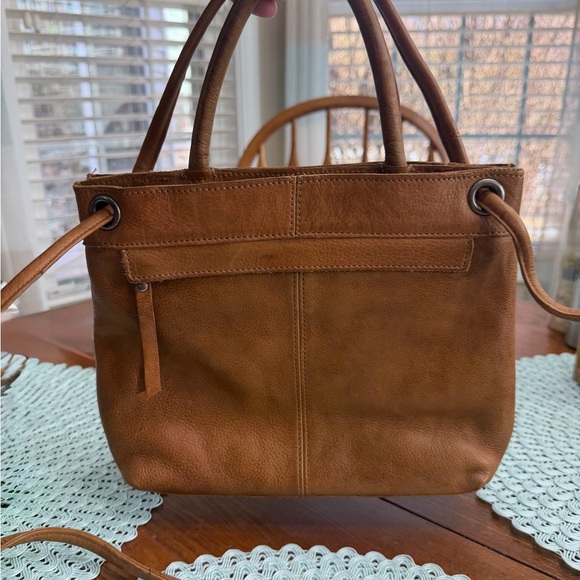 Latico Tan Leather Purse - Picture 2 of 12